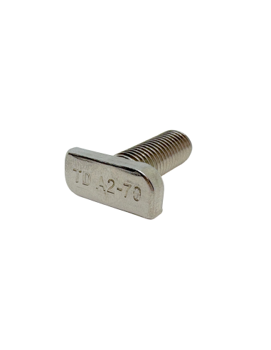 Śruba teowa młoteczkowa nierdzewna A2